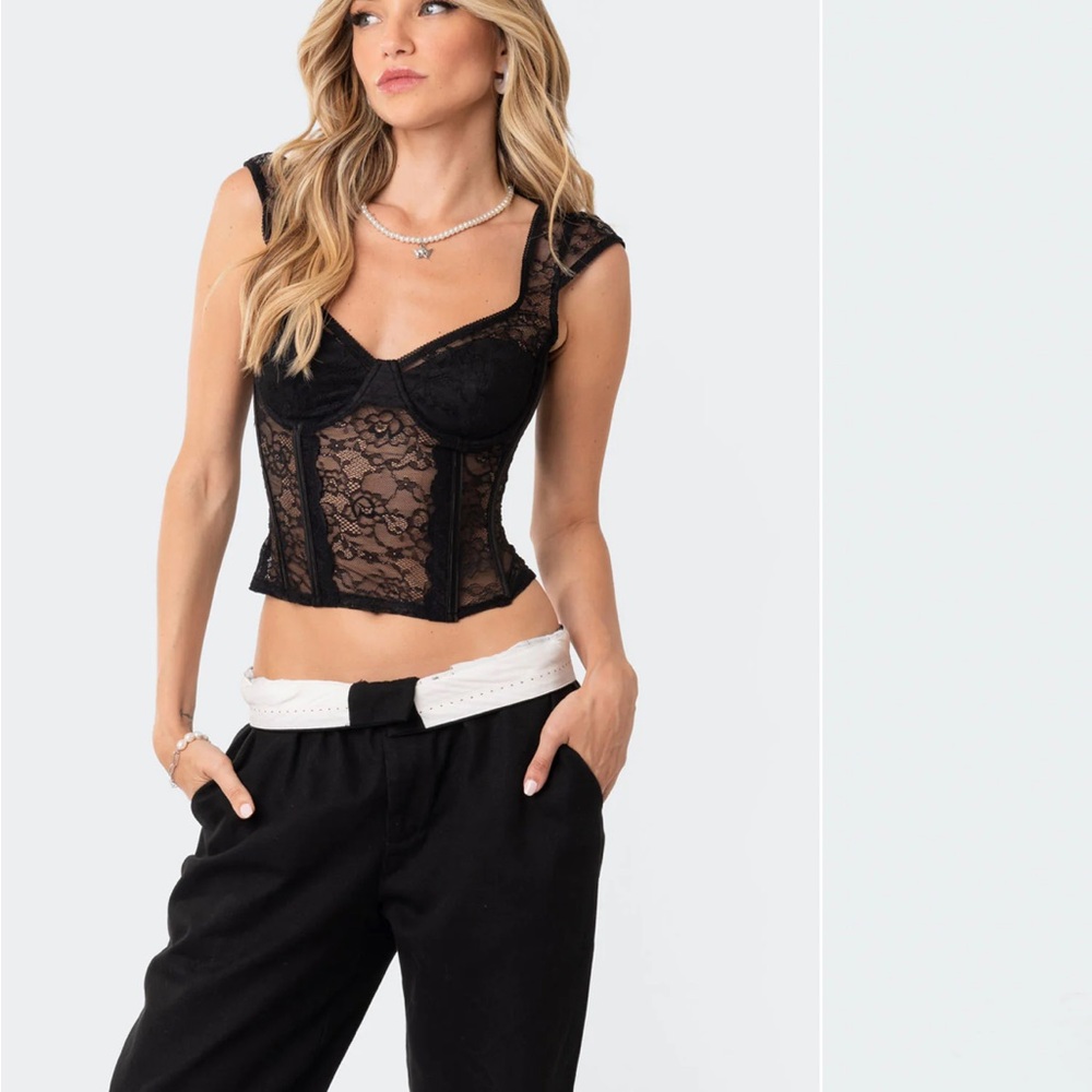 Edikted Rita lace corset